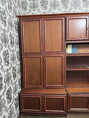 Стенки-шкафы: Стенка из красного дерева в классическом стиле.Самовывоз. Состав и — 4