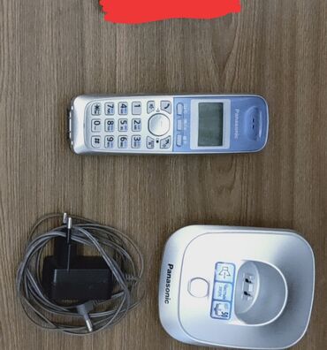 Digər mobil telefonlar: Panasonic simsiz ev telefonu dəsti - Marka/model: Panasonic (DECT