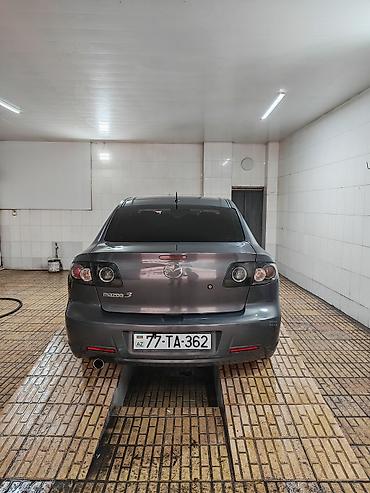 Mazda: Mazda 3 sedan - Kuzov: sedan, tünd-boz rəng - Mühərrik: benzin (detal — 10