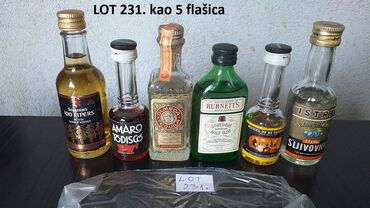 Ostali predmeti za umetnost i kolekcionarstvo: Mini Bottle unučići fraklići čokanji IV Kao sa slika — 29