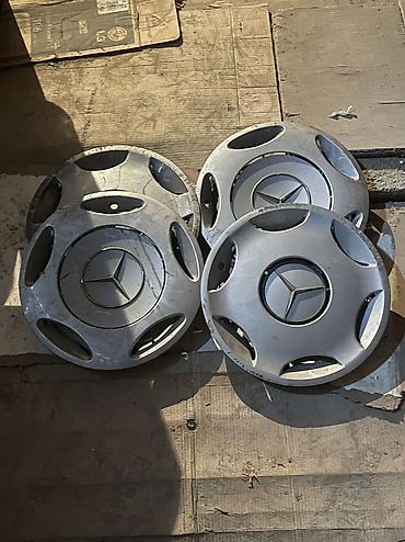 16 şam disk: Mercedes disk qapaqları 4 ədəf — 1
