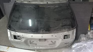 субару импреза 2003: Крышка багажника Subaru 2003 г., Б/у, цвет - Серебристый,Оригинал