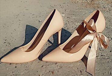 женские туфли: Туфли Asos, 37.5, цвет - Бежевый