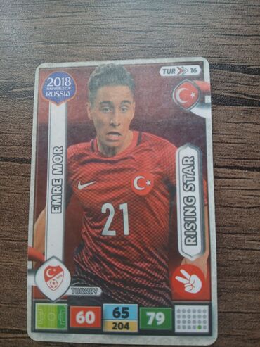 Kolleksiya kartları: Emre Mor futbol kartları kolleksiyası. Bu kartlar müxtəlif klublarda — 2