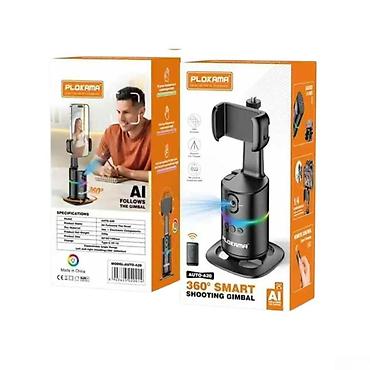 Plokama 360 Smart AI Gimbal Əsas Xüsusiyyətləri və Üstünlükləri:AI