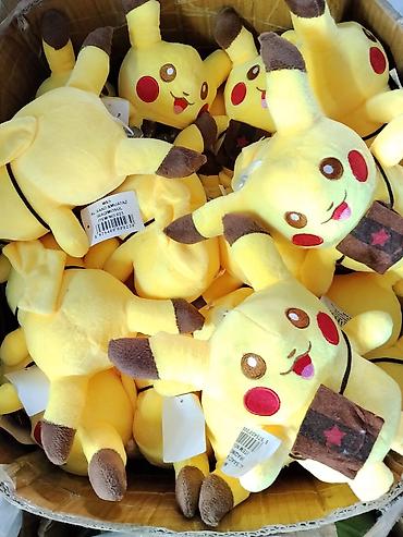 Мягкая игрушка «Пикачу» (Pokemon) - Материал: мягкий плюш at lalafo.kg Мягкая игрушка «Пикачу» (Pokemon) - Материал: мягкий плюш