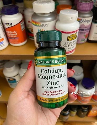 the north: Nature’s Bounty Calcium Magnesium Zinc + Vitamin D3 - Tərkib — 1