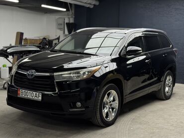 Toyota: Toyota Highlander: 2015 г., 3.5 л, Автомат, Гибрид, Внедорожник — 2