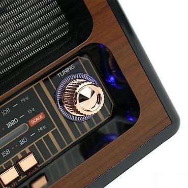 momo auto ruma: Retro radio M-1915BT NOVO. Opis proizvoda: Prenosni bežični radio — 3