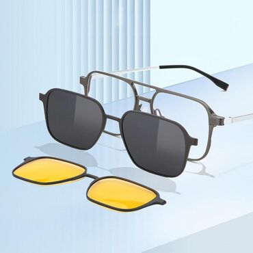 очки для зрения с солнцезащитными насадками: Ребятааа крутая модель с насадками универсальная, подойдут девушкам