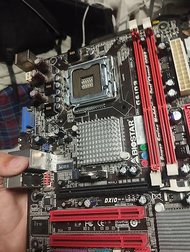 i5 6600k: Материнская плата для ПК, Б/у, Biostar, LGA775 — 3