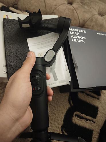 proyektor mini: Aochuan Smart XE – 3 oxlu smartfon stabilizatoru - Smartfon üçün — 4