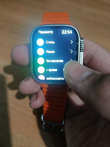 smart watch t500: Продоюуу часы Green Lion (модель: GLW18 Ultra, указано на задней — 8