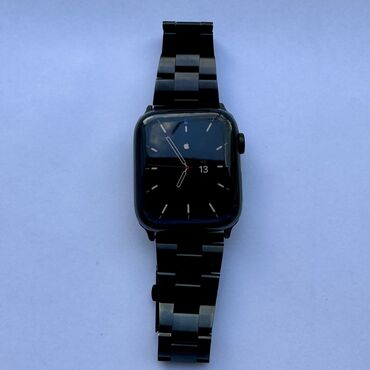 часы jeneva: Продаю Apple watch Stainless Steel series 5 44mm space black