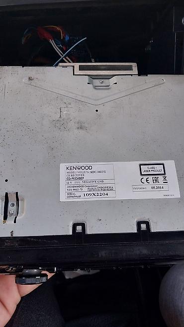 kenwood maqnitola: Kenwood KDC-161U avtomobil maqnitofonu - 1-DIN CD receiver - — 4