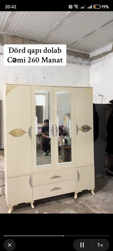 Dolablar: Yeni, Açılan, 4 qapılı Düz dolab, Dəhliz dolabı, Rusiya — 15