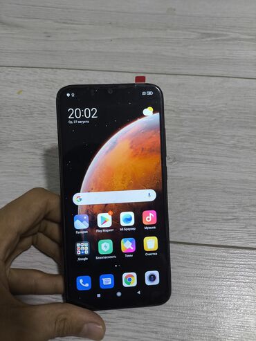 телефон редми ноте 9: Redmi, Redmi Note 8, Колдонулган, 64 ГБ, түсү - Кара, 2 SIM
