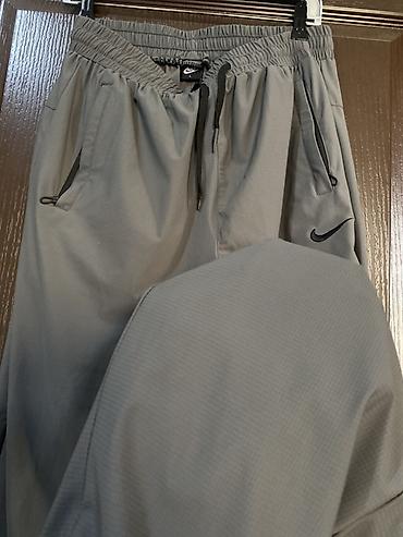qalin salvar: İdman Şalvar, Nike, L, rəng - Boz — 3