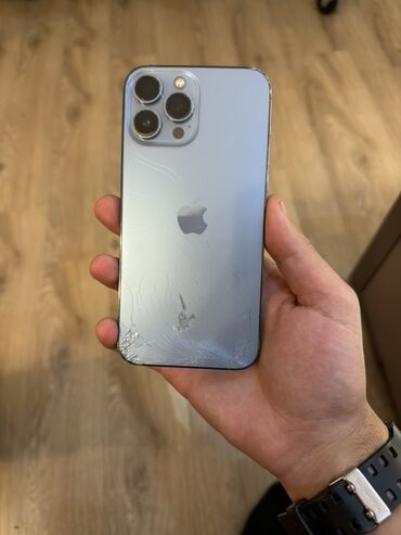ccit a106 max характеристики: IPhone 13 Pro Max, 128 ГБ, Sierra Blue, Битый