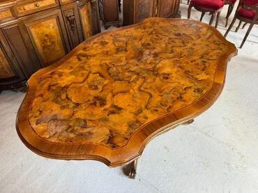 Stilske garniture: Stilski trpezarijski sto sa 6 stolica 🍽️✨ Sto sa 6 stolica u odličnom — 4