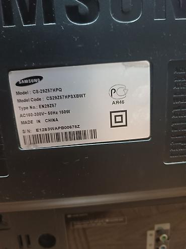 samsung 50 s: Televizor Samsung İşlənmişdir. Tək defekti üstündə az qırığı var — 2
