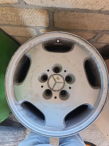 Диски: Mercedes-Benzın 4 ədəd çartsiz və svarkasiz diski 5 bolt — 1