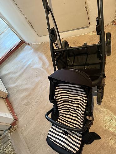 Коляскалар: Балдар арабасы, Cybex, түсү - Кара, Колдонулган, Өзү алып кетүү — 2