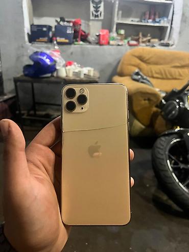 iphone 11 pro max 2 cı el: IPhone 11 Pro Max, 64 GB, Qızılı, Face ID — 4