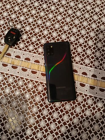 samsung a51: Samsung Galaxy A51, rəng - Qara, Qırıq