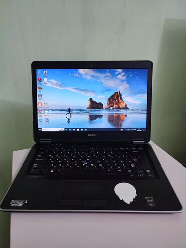 Ноутбуки и нетбуки: Ультрабук, Dell, 4 ГБ ОЗУ, Intel Core i5, 14 ", Б/у, Для несложных задач, память SSD