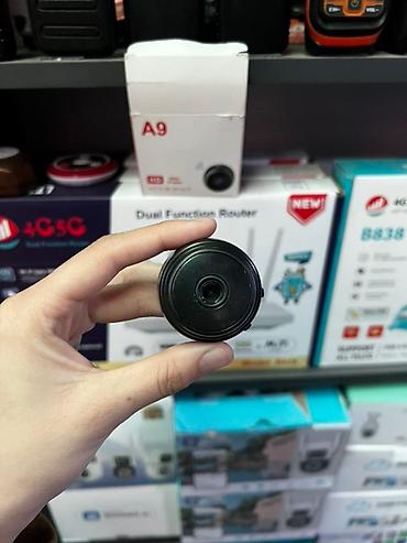 ipone 9: Мини-камера A9 Компактная круглая Wi‑Fi камера для видеонаблюдения — 1