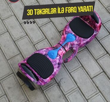 Digər idman və istirahət malları: Giroskuter 3D🌈 Segway🆕️ 🔸️Hoverboard 🔹️Giroskuter 🔸️Howerboard 🔹️Ən