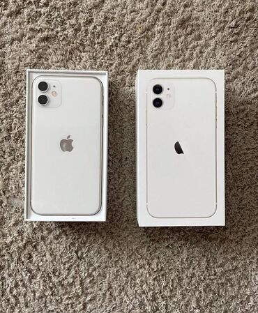 телефон fly bl4505: IPhone 11, 128 ГБ, Белый, Гарантия, Face ID, С документами