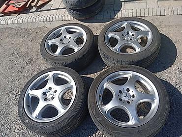 Колеса в сборе 245 / 45 / R 18, Лето, Б/у, Комплект, Легковые, Литые, отверстий - 5 at lalafo.kg Колеса в сборе 245 / 45 / R 18, Лето, Б/у, Комплект, Легковые, Литые, отверстий - 5