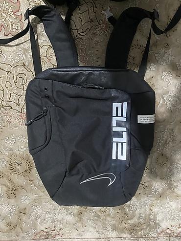 роллер для волос: Рюкзак Nike Elite (баскетбольная серия) - Цвет: черный с контрастными — 1