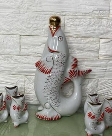 сувенир ссср: Продаю набор Рыбки СССР (Семейство Карповых)белые в хорошем