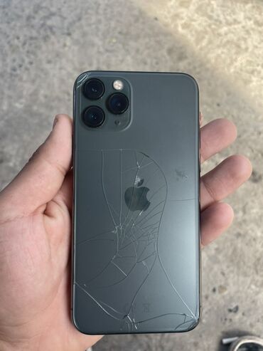 iphone 11 satis: IPhone 11 Pro, Matte Midnight Green, Face ID