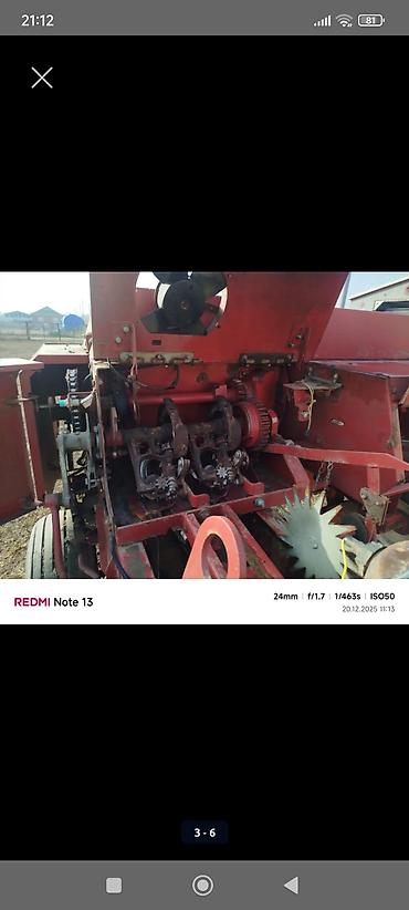 yto 554 tractor: Rostselmash Tukan Lux 1900 pres yığan (ot-saman presləyici) - Tip — 2
