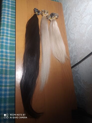 пинцет для наращивания: Продаю натуральный волос для наращивания . темный волос 55 см -300