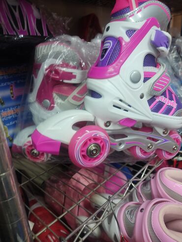 Ролики: Новый Ролик роликовые коньки с набором и без можно отдельно подобрать — 19