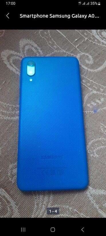 samsunq 32: Samsung Galaxy A02, 32 GB, rəng - Mavi