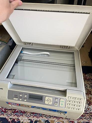 Принтеры: МФУ Panasonic KX-MB1500, хорошее состояние. Сканер, печать, все — 1