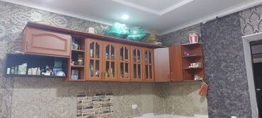турецкий кухонный гарнитур: Кухонный гарнитур, цвет - Коричневый, Б/у