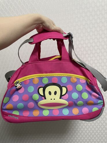 детский сумки: Детская сумка на колесиках с выдвижной ручкой как на чемодане, можно