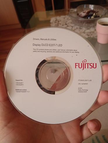 roze laptops: Fujitsu CD – Drivers, Manuals & Utilities za monitor Display DUCD — 1
