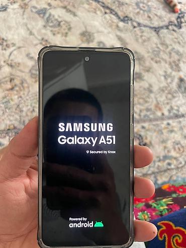 gran turismo 7: Samsung Galaxy A51, Б/у, 128 ГБ, цвет - Белый, 2 SIM — 1