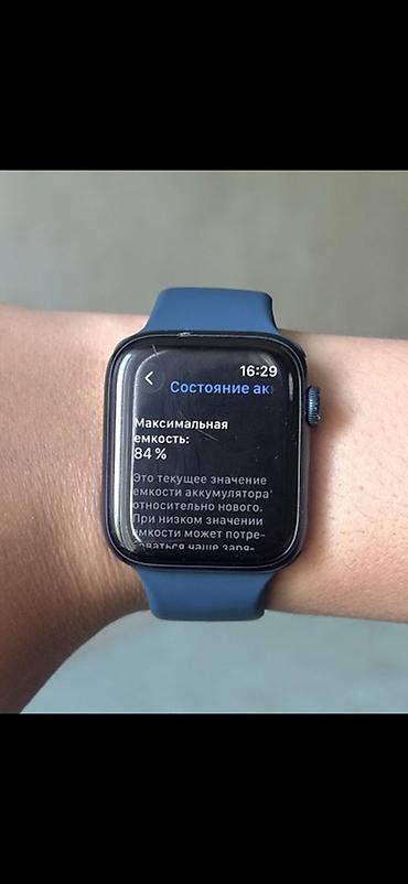 32: Эпл вотч 6 серии 🍎🍏 Синего цвета, не вскрытые ничего не менялось — 4