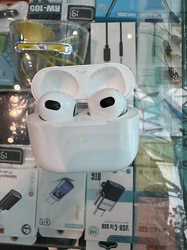 ipod classic 7: AirPods 3 original Tecili satilir qiymet sondu Case in ici biraz — 3