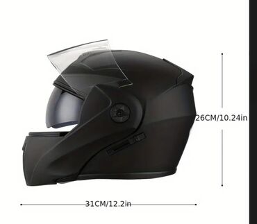 Moto dəbilqələr: Moto Dəbilqə Çənəsi açılan Mat qara 75azn Parlaq çənəsi açılan 95azn — 7