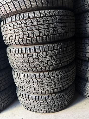 Шины 215 / 60 / R 17, Зима, Б/у, Комплект, Легковые, Япония, Dunlop
